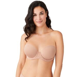 Wacoal Red Carpet Strapless Underwire Bra Women’s Size US 32G Tan 854119 New